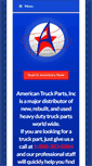 Mobile Screenshot of americantruckparts.com